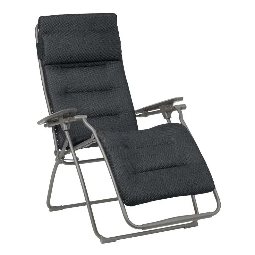 Fauteuil de relaxation multi position pliant FUTURA toile BeComfort - LAFUMA