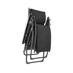 Fauteuil de relaxation multi position pliant BAYANNE toile Sunbrella - LAFUMA