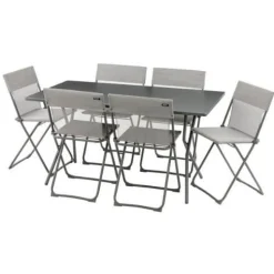 Grande Table de jardin pliante 140x80x72cm - LAFUMA