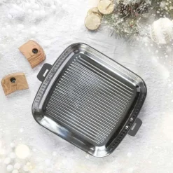 Gril Carré inox 30 cm Casteline - CRISTEL