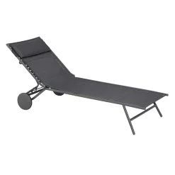 Lit bain de soleil Miami II toile Batyline DUO - LAFUMA