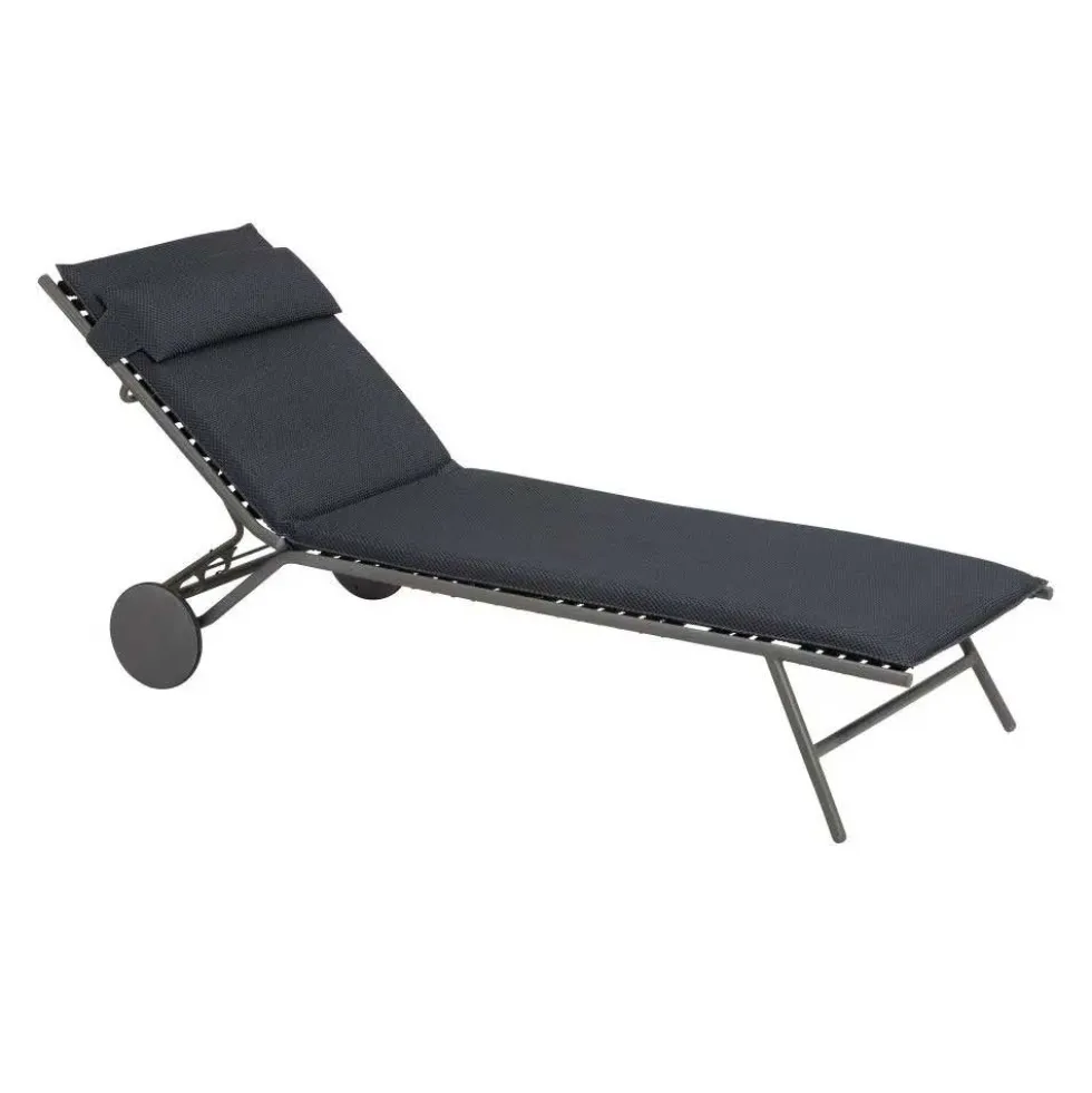 Lit bain de soleil Miami II toile BeComfort - LAFUMA
