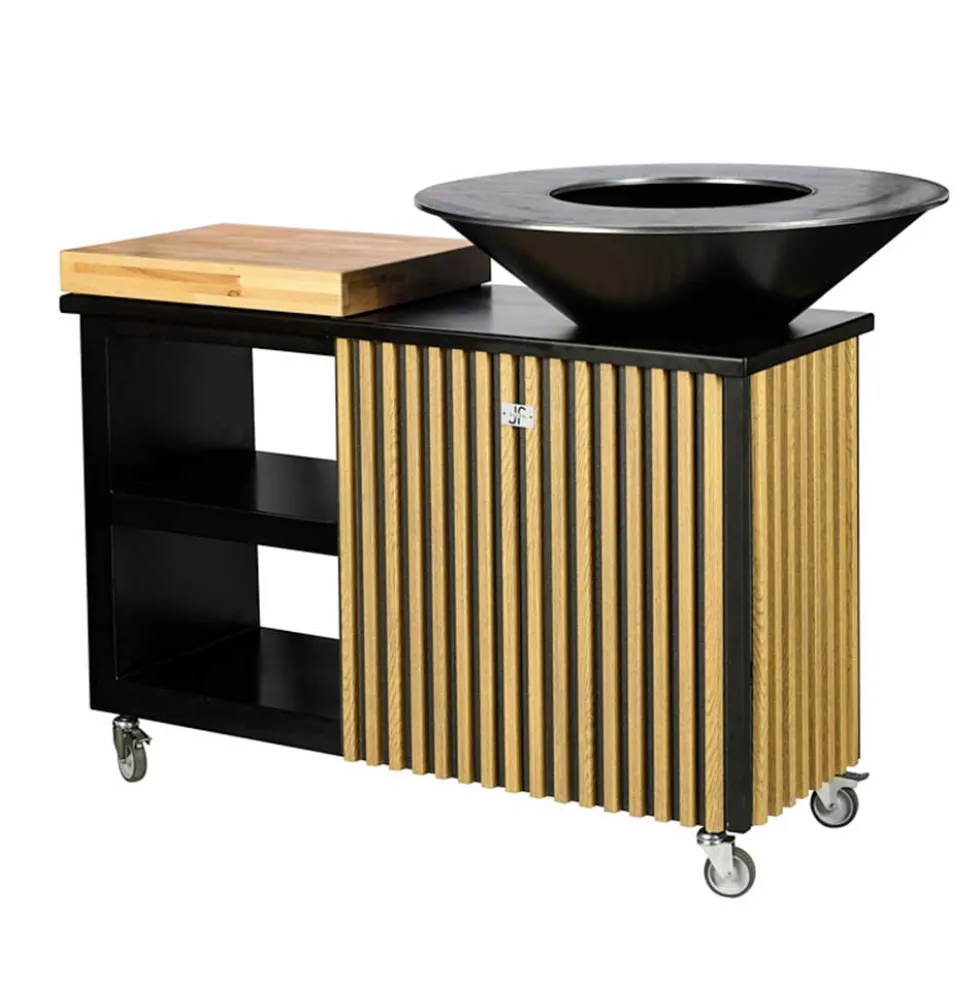 Lot brasero AVEIRO en acier + Accessoires - JUNTO