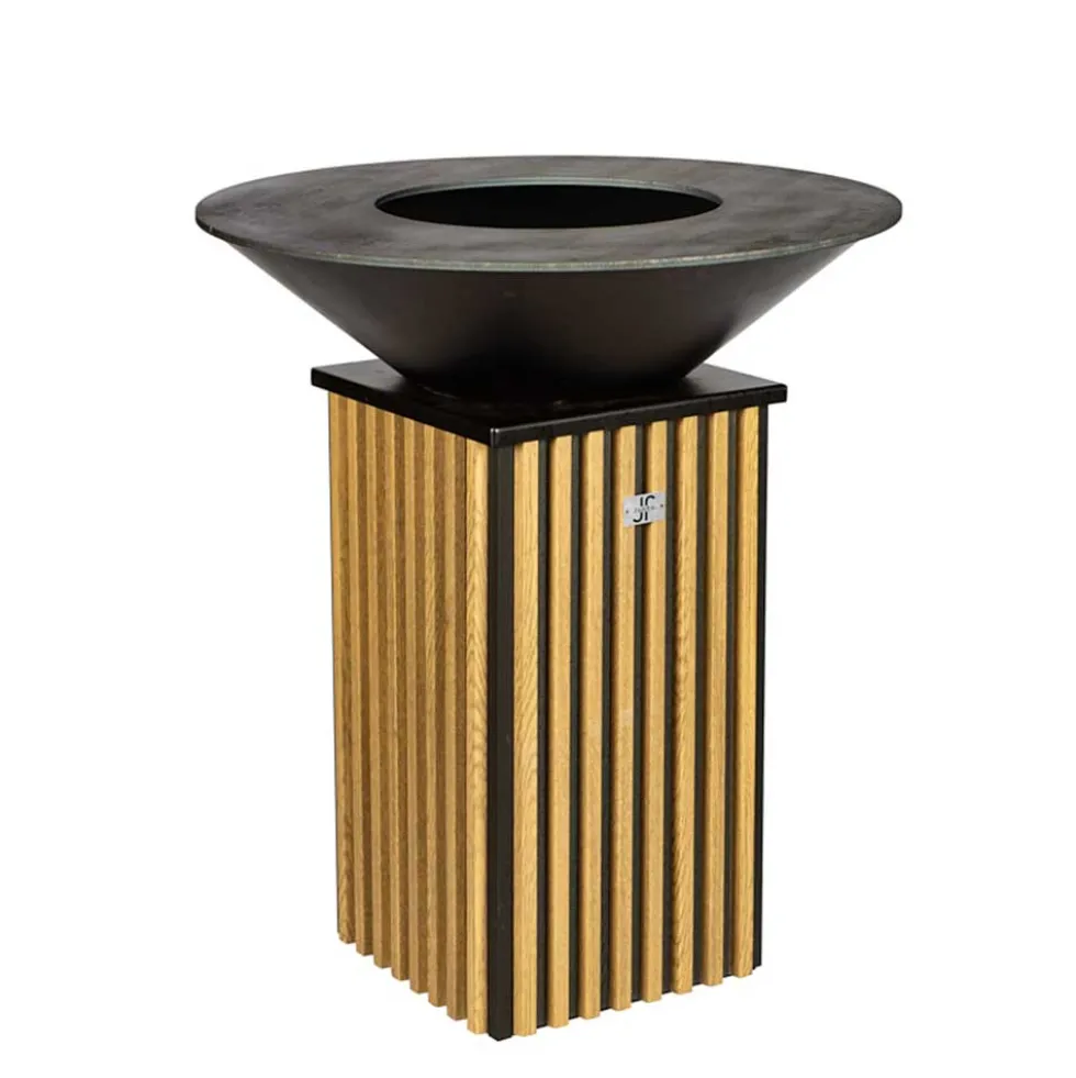 Lot brasero KYOTO en acier + Accessoires - JUNTO