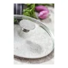 Lot 4 Couvercles en verre avec Pontet inox - DE BUYER