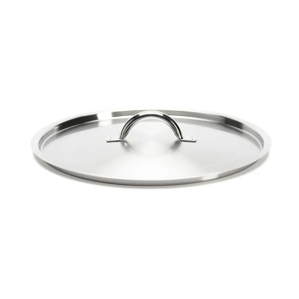 Lot 3 Couvercles Inox Brossé - DE BUYER