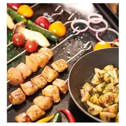 Lot de 10 brochettes inox 30 cm - DE BUYER