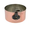 Lot de 4 Casseroles Cuivre Etamées - ATELIER DU CUIVRE