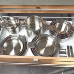 Lot de 3 Casseroles STRATE poignée amovible - CRISTEL