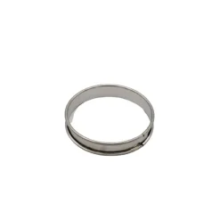 Lot de 6 Cercles à Tarte inox 85 - MATFER