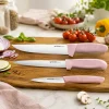 Lot de 3 couteaux de cuisine Rose - FISCHER