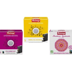 Lot de 48 doses de café - Machine EOH - MALONGO