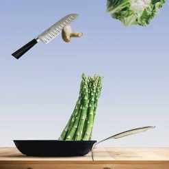 Lot de 2 Poêles inox et céramique CASTEL'PRO - CRISTEL