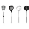 Lot de 4 ustensiles de cuisine inox et nylon - CRISTEL
