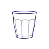 Lot de 6 verres 25 cl Marine - PICARDIE - DURALEX
