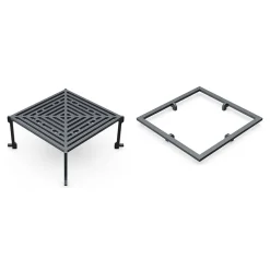 Lot Grille et Stop Food Brasero Carré - GRILL CHIC