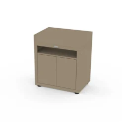 Meuble avec tablette 80 x 55 cm Taupe - LE MARQUIER