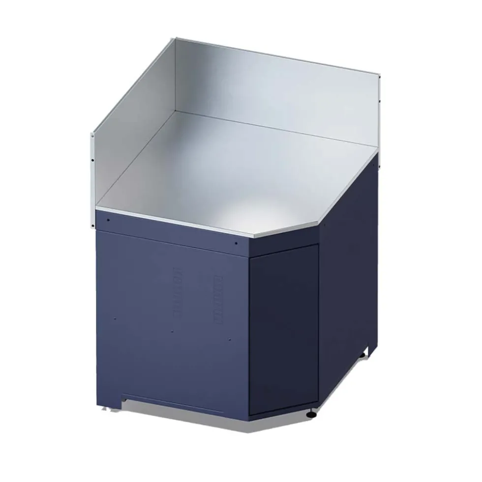 Meuble d'Angle pour Cuisine Extérieure Bleu navy - ENO