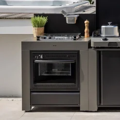 Meuble de Cuisson + Four Gris Cargo - ENO