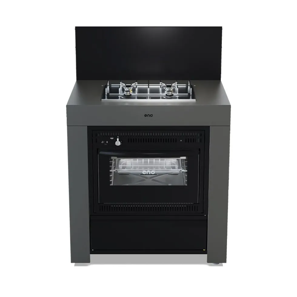 Meuble de Cuisson + Four Gris Cargo - ENO