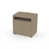 Meuble de cuisson 80 x 55 cm Taupe - LE MARQUIER