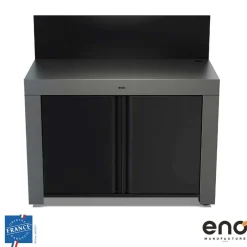 Meuble FELIX 120 cm Gris Cargo - ENO