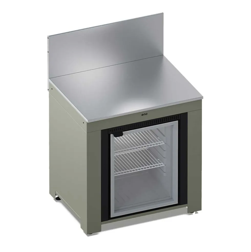 Meuble Frigo Extérieur 75L Vert Sauge - ENO
