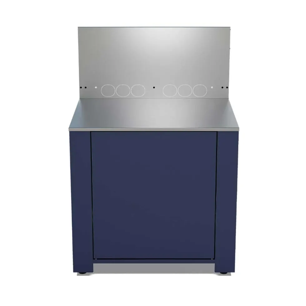 Meuble MODULO pour plancha bleu navy - ENO