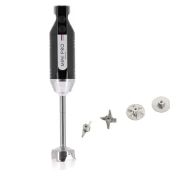 Mixeur plongeant polyvalent mini-pro Noir 4 couteaux - DYNAMIC