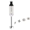 Mixeur plongeant polyvalent mini-pro Blanc Noir 4 couteaux - DYNAMIC
