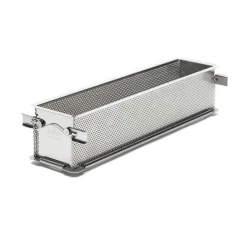 Moule inox perforé pliant GEOFORME 24 x 5 x 6 cm - DE BUYER