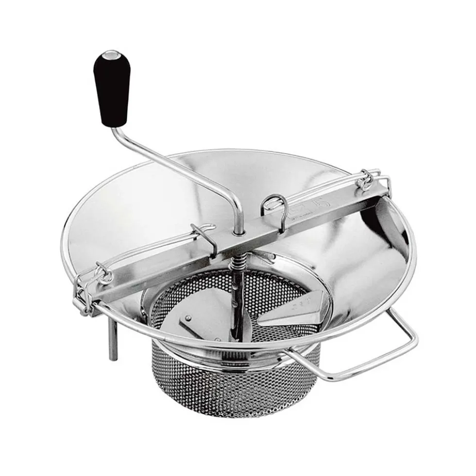 Moulin n°5 inox avec 1 grille 3mm OFFERTE - Louis Tellier