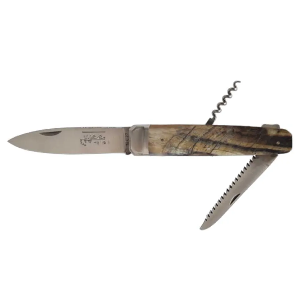Outil multifonction pliable Hallali Corne de bélier 3 pièces - DOURIS CHASTEL