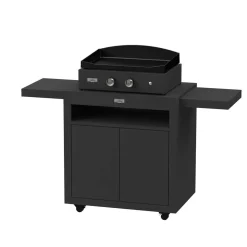 Plancha Gaz Pure 260 avec desserte Edition - LE MARQUIER