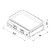 Plancha électrique Initial 65 Inox - ENO