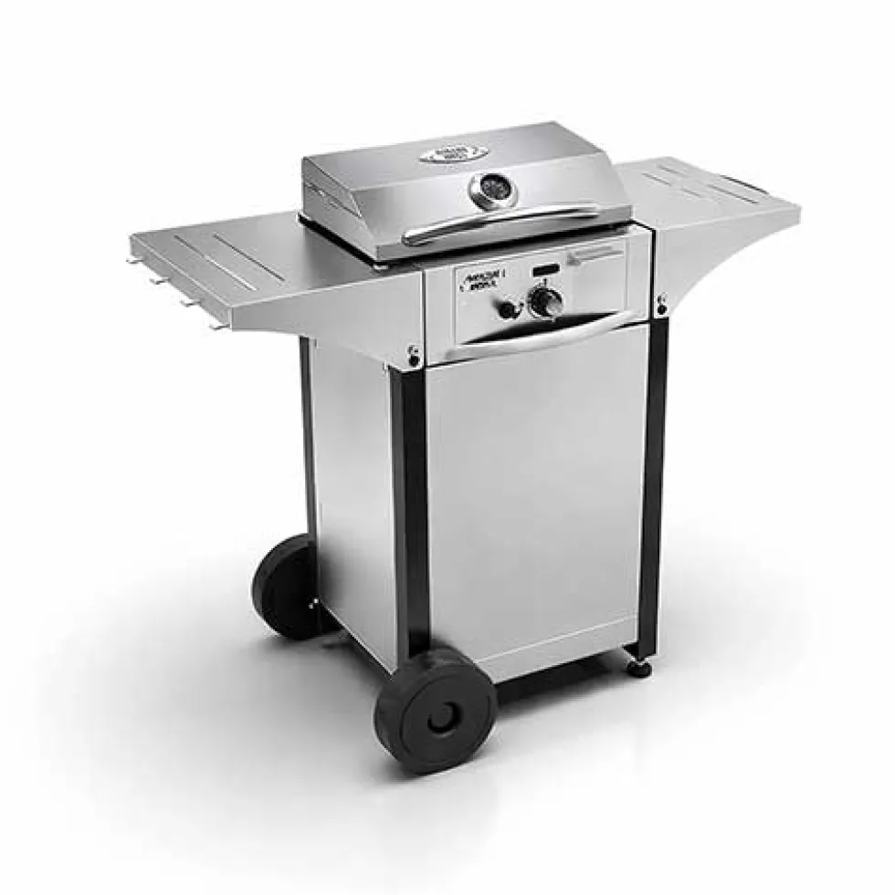 Plancha électrique inox 40 avec chariot - ROLLER GRILL