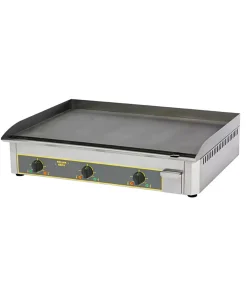 Plancha électrique inox avec plaque en acier – ROLLER GRILL
