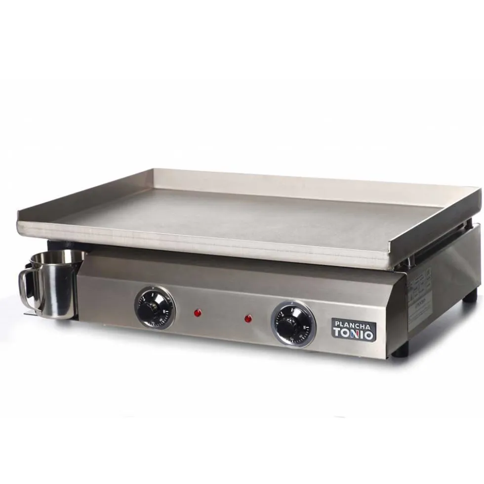 Plancha électrique inox ELECTICA PL5 2 feux - PLANCHA TONIO