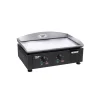 Plancha électrique plaque inox noir 2 résistances - ROLLER GRILL