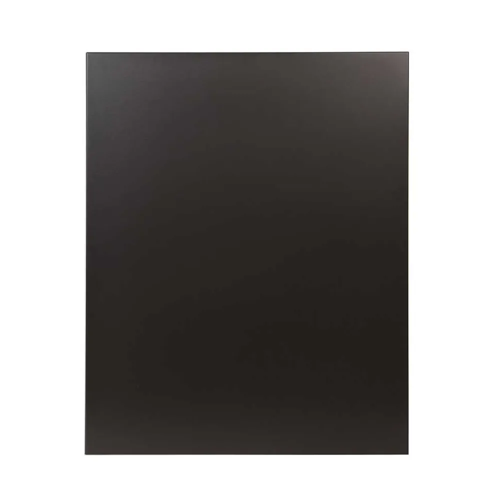 Plaque murale Unie noire - LE MARQUIER
