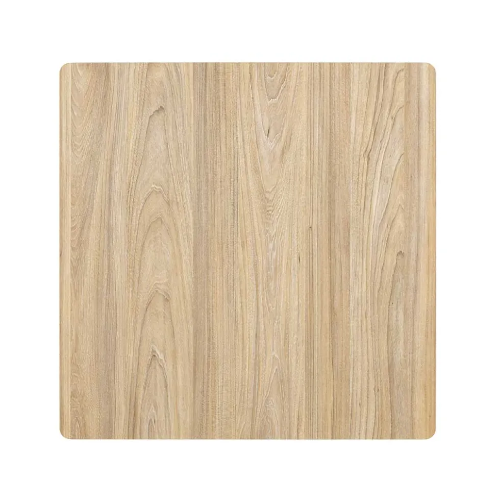 Plateau de table carré 69 cm Horizon panneau stratifié - LAFUMA