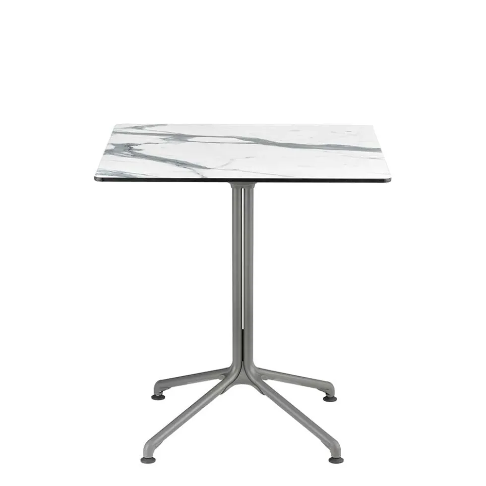 Plateau de table carré 69 cm Horizon panneau stratifié - LAFUMA