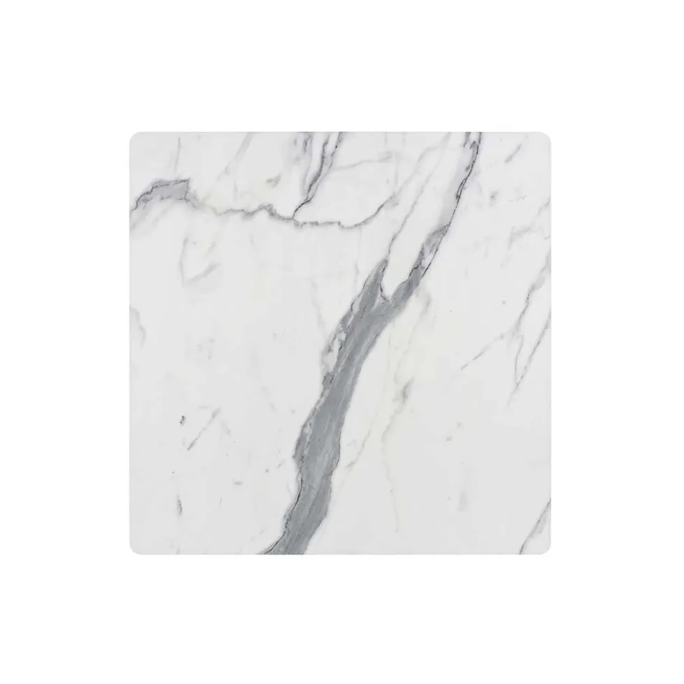Plateau de table carré 69 cm Horizon panneau stratifié - LAFUMA