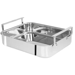 Plat à Four Inox 35 cm - CRISTEL