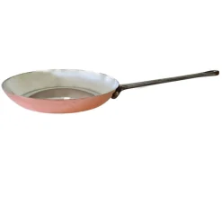 Poêle Cuivre Etamée 26 cm - ATELIER DU CUIVRE