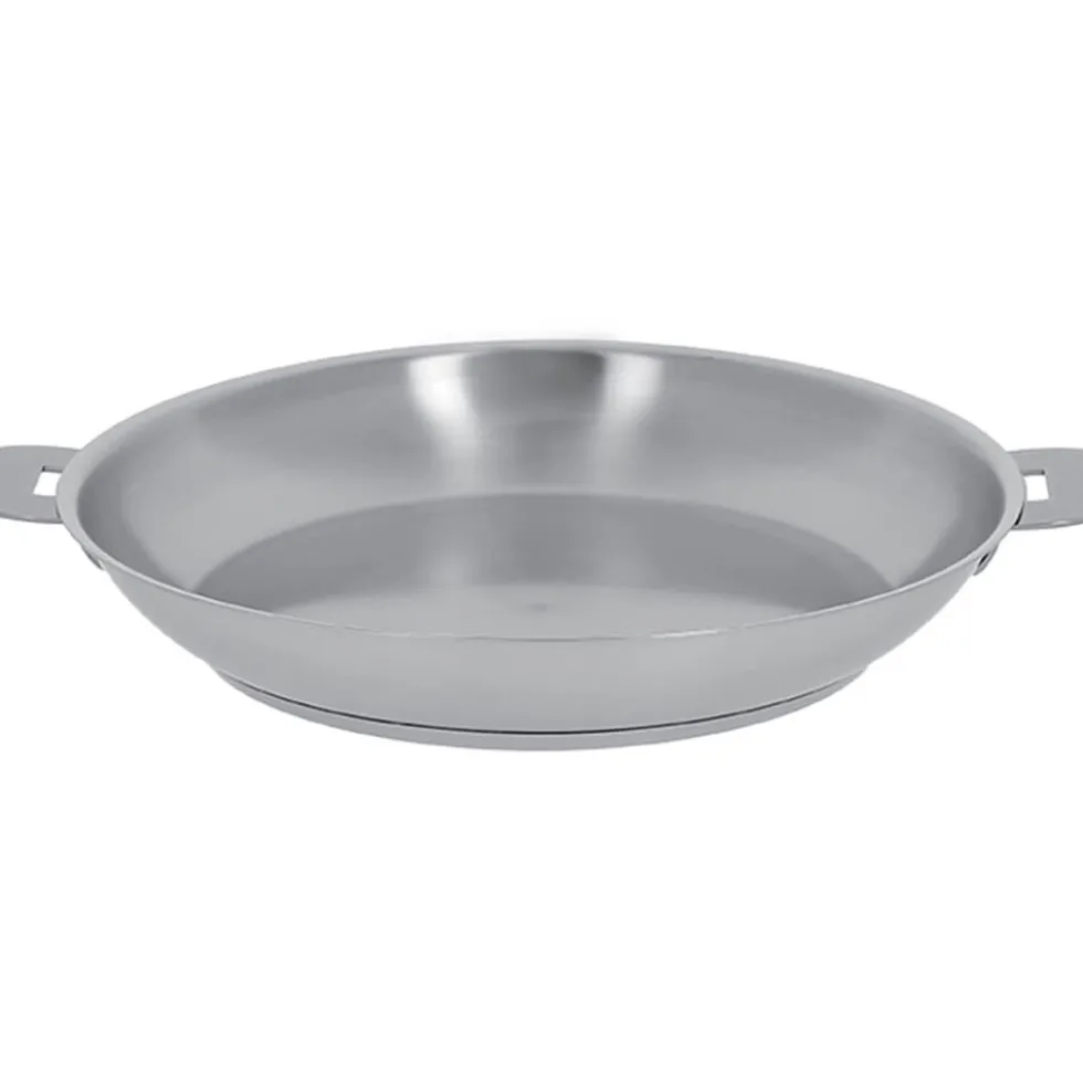 Poêle inox STRATE poignée amovible - CRISTEL