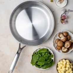 Poêle Professionnelle Inox Ultraply Castel'Pro - CRISTEL