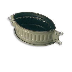 Pâté en Croûte Exopan Ovale à Côtes 24 x 14 x 9,5 cm - MATFER