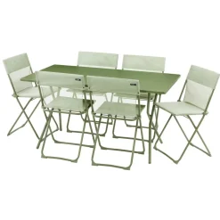 Salon de jardin Table de jardin pliante 6 chaises Balcony - LAFUMA