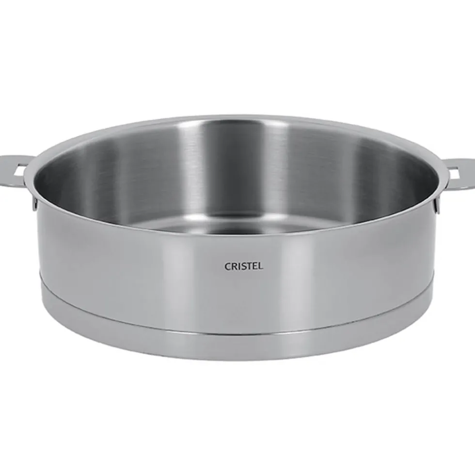 Sauteuse inox STRATE poignée amovible - CRISTEL